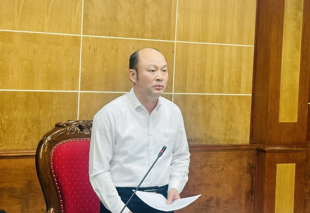 Hội nghị kết nối cung - cầu và trưng bày giới thiệu sản phẩm nông sản, thực phẩm an toàn tỉnh Thanh Hóa năm 2025 được tổ chức tại phường Hạc Thành