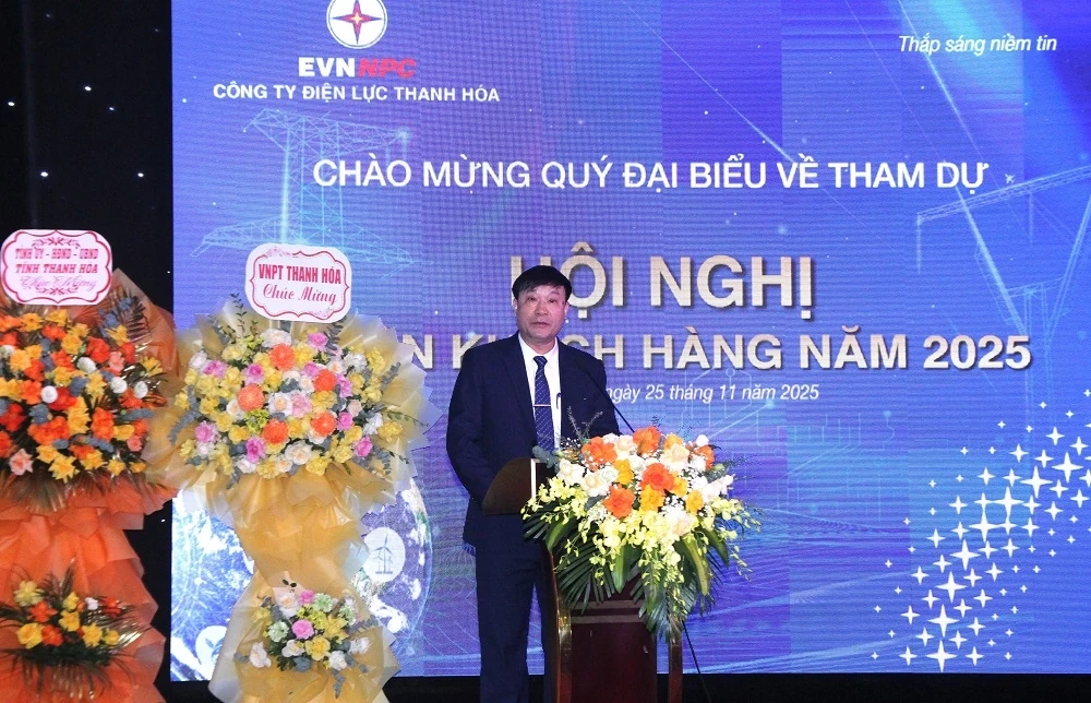 Hội nghị tri ân khách hàng Công ty Điện lực Thanh Hóa năm 2025