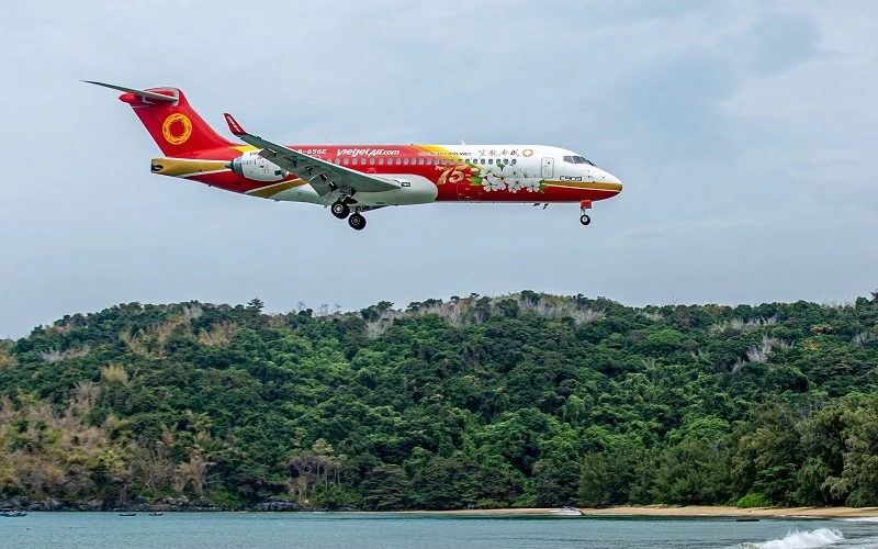 Vietjet tiếp tục khai thác các đường bay đến Côn Đảo từ 3/12
