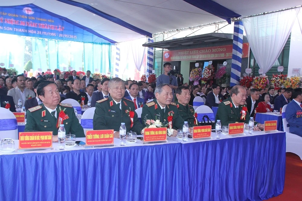 Công ty CP Tập đoàn Tiên Sơn Thanh Hóa kỷ niệm 30 năm thành lập