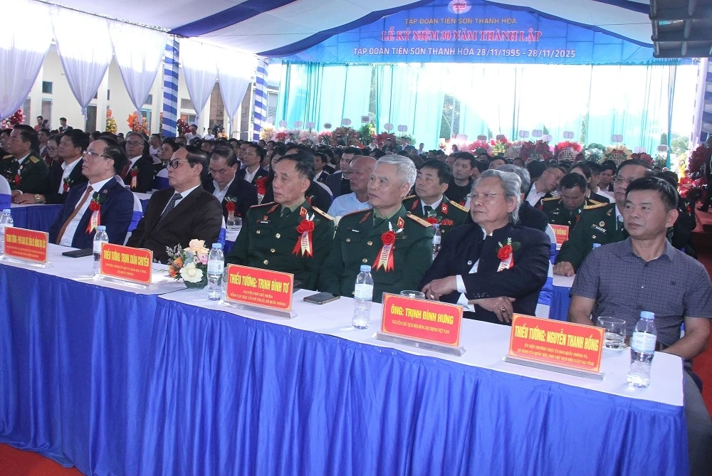 Công ty CP Tập đoàn Tiên Sơn Thanh Hóa kỷ niệm 30 năm thành lập