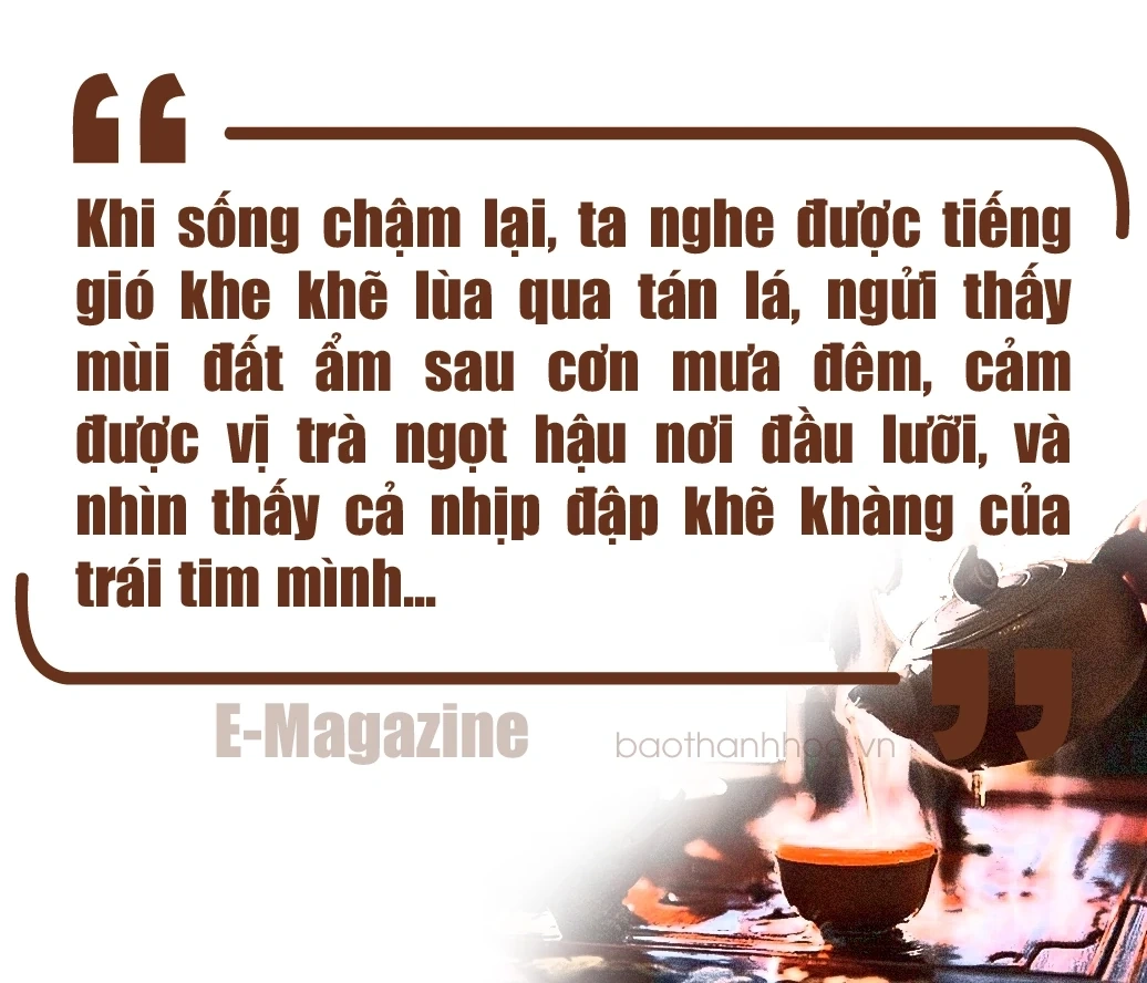 [E-Magazine]: Thấy mình trong những bình yên rất nhỏ