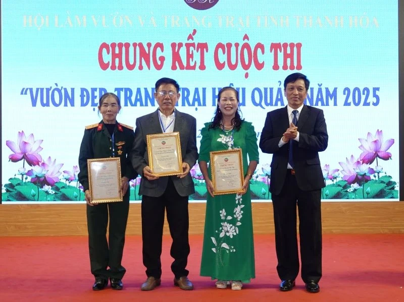 Chung kết cuộc thi “Vườn đẹp, trang trại hiệu quả”