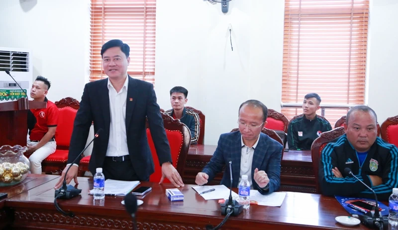 Giải bóng đá 7 người O40 tỉnh Thanh Hóa khởi tranh từ ngày 6/12