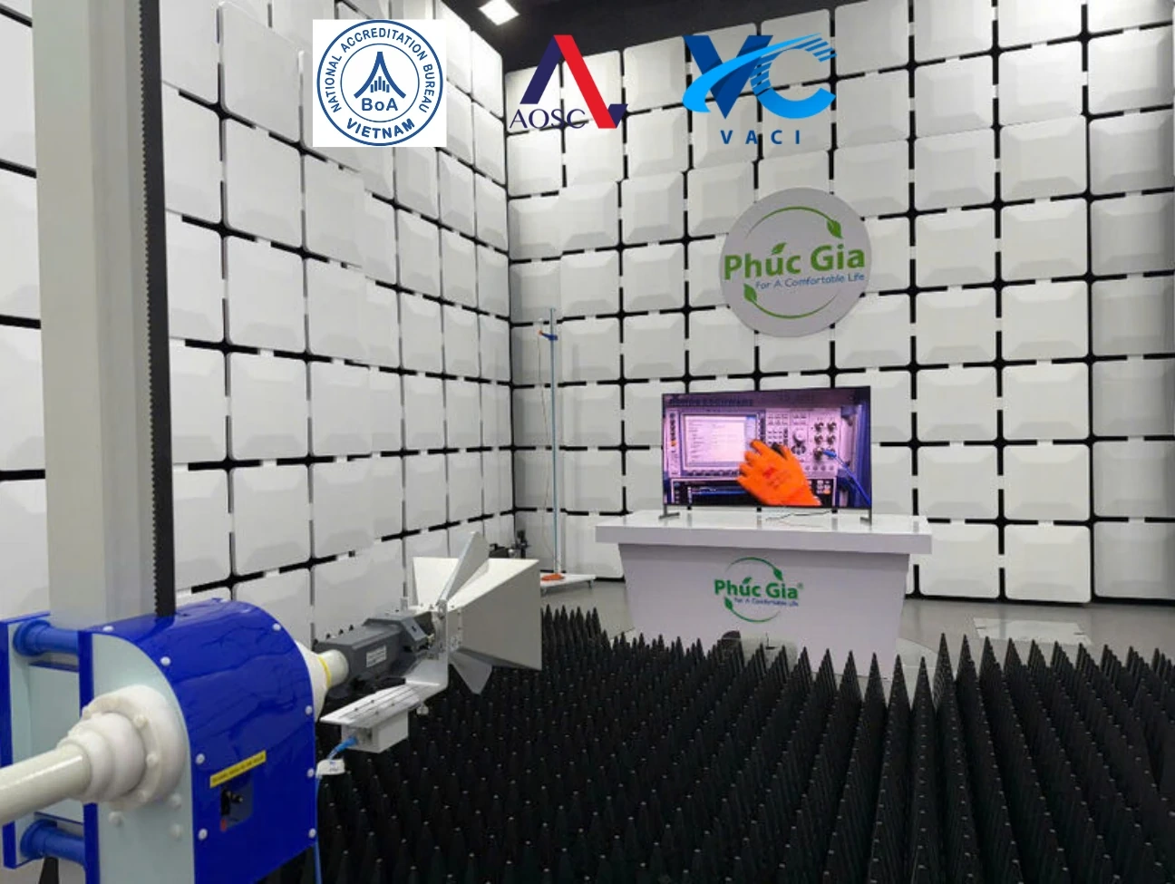 Phúc Gia® - Phòng thử nghiệm đạt chuẩn quốc tế: Giải pháp nền tảng cho sản phẩm chất lượng