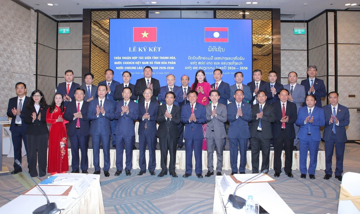 Thanh Hóa - Hủa Phăn ký kết Thỏa thuận hợp tác giai đoạn 2026-2030, mở rộng tầm nhìn chiến lược vì sự phát triển bền vững