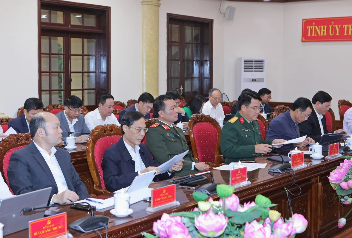 Ban Thường vụ Tỉnh ủy đánh giá toàn diện tình hình thực hiện nhiệm vụ năm 2025; thống nhất mục tiêu, giải pháp chủ yếu năm 2026