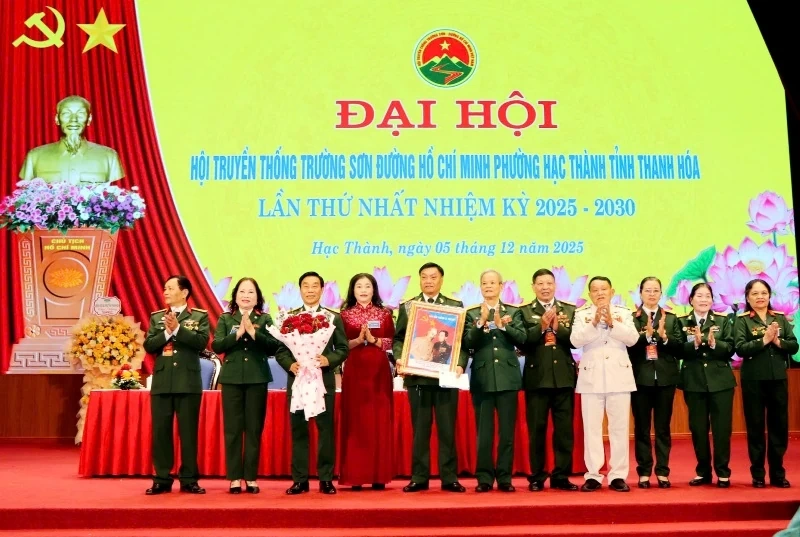 Đại hội Hội Truyền thống Trường Sơn - đường Hồ Chí Minh phường Hạc Thành