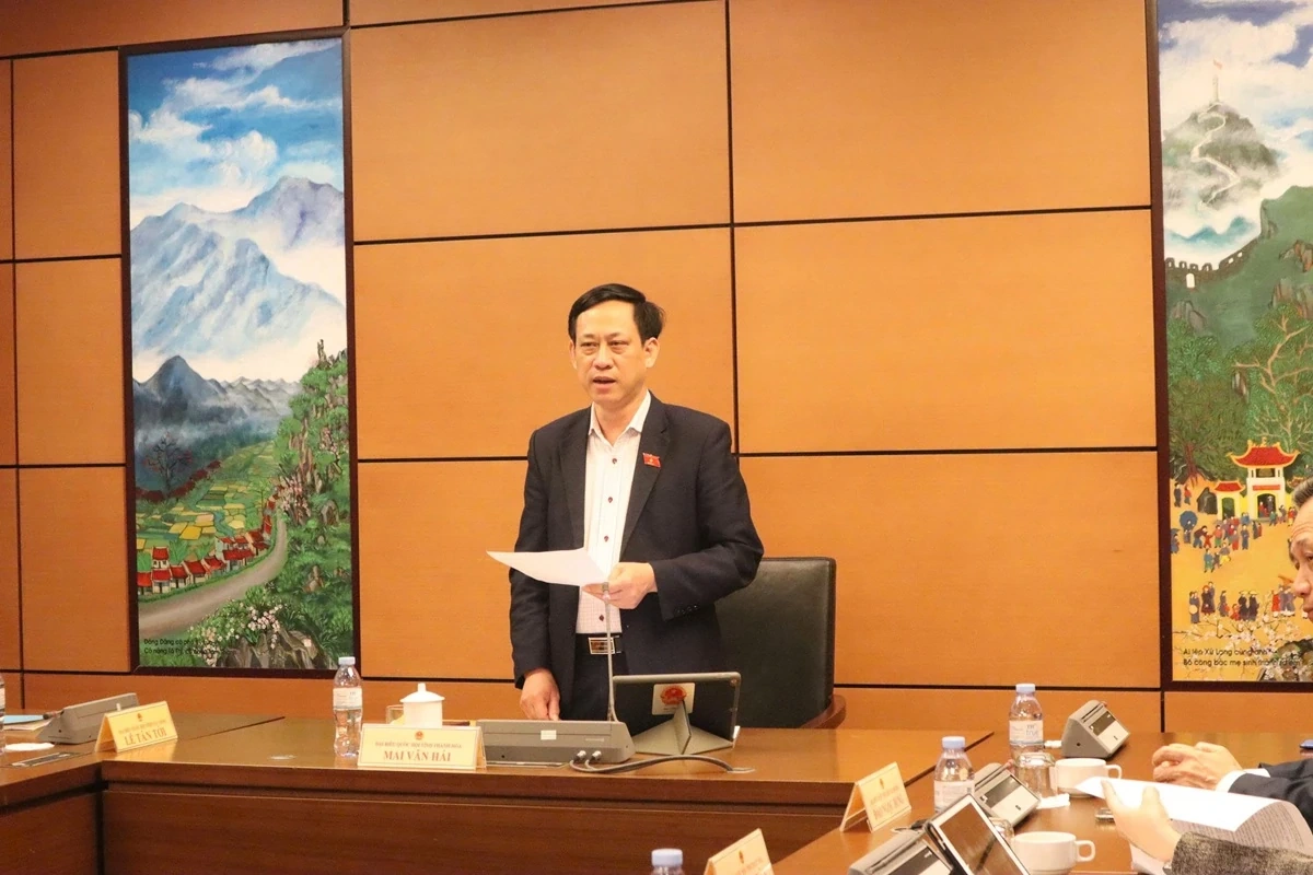 Đoàn ĐBQH Thanh Hoá tham gia góp ý vào các chủ trương đầu tư, dự thảo Nghị quyết của Quốc hội