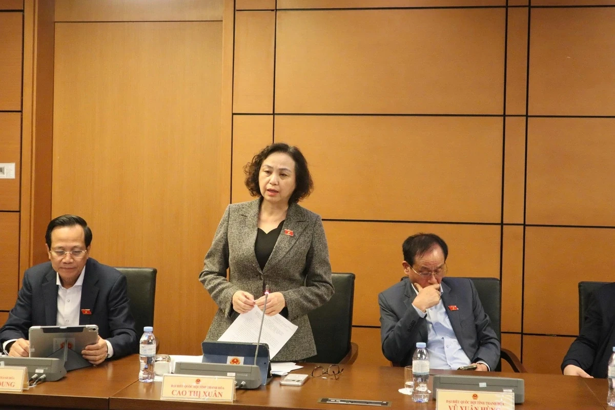 Đoàn ĐBQH Thanh Hoá tham gia góp ý vào các chủ trương đầu tư, dự thảo Nghị quyết của Quốc hội