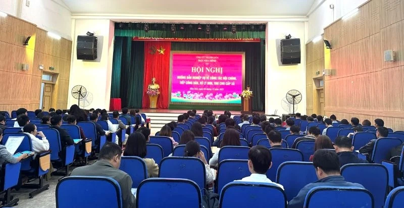 Hướng dẫn nghiệp vụ về công tác nội chính, tiếp công dân, xử lý đơn, thư cho cấp xã