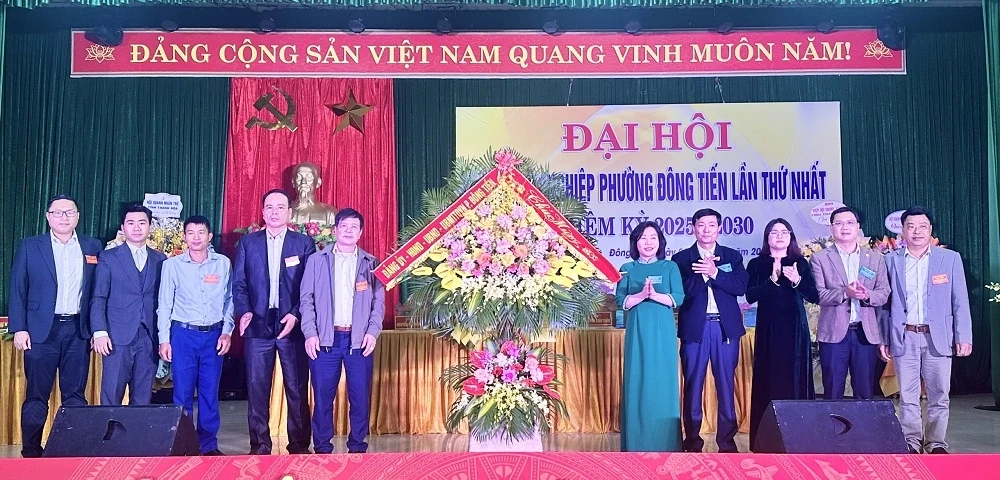 Xây dựng cộng đồng doanh nhân phường Đông Tiến phát triển mạnh mẽ