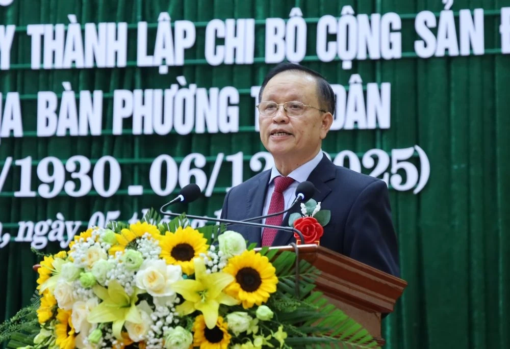 Phường Tân Dân kỷ niệm 95 năm thành lập Chi bộ Cộng sản đầu tiên trên địa bàn