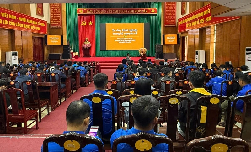 Khơi dậy tinh thần khởi nghiệp, tiềm năng sáng tạo trong thanh niên