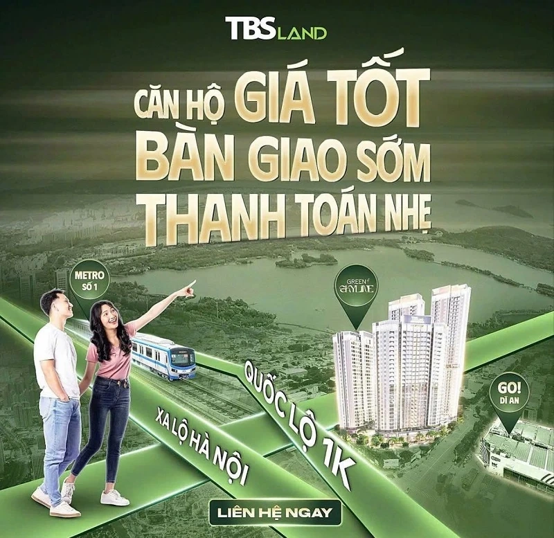 Căn hộ Green Skyline nơi ở đẳng cấp cho giới thượng lưu tại Dĩ An