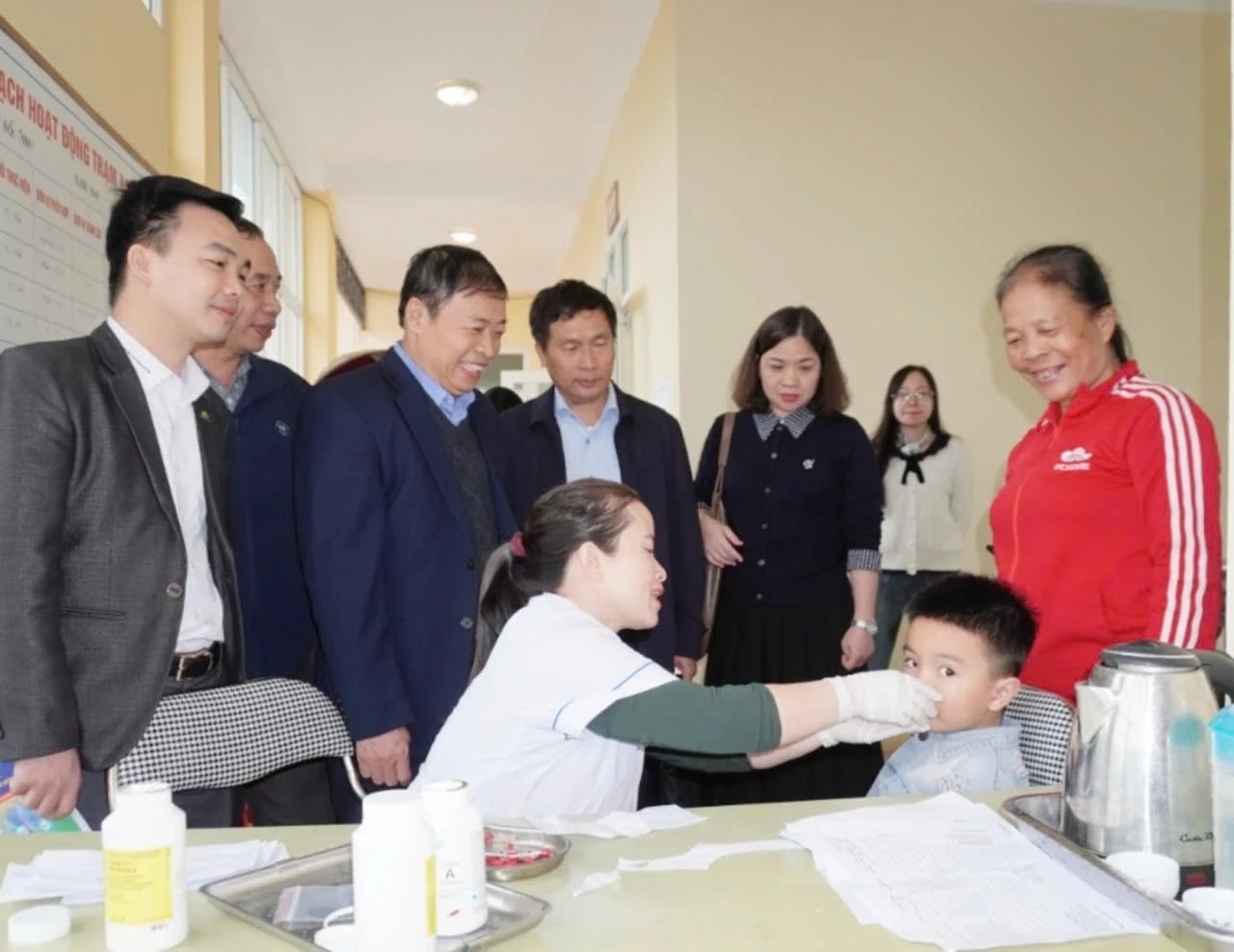 Giám sát công tác tổ chức Chiến dịch bổ sung Vitamin A tại các địa phương