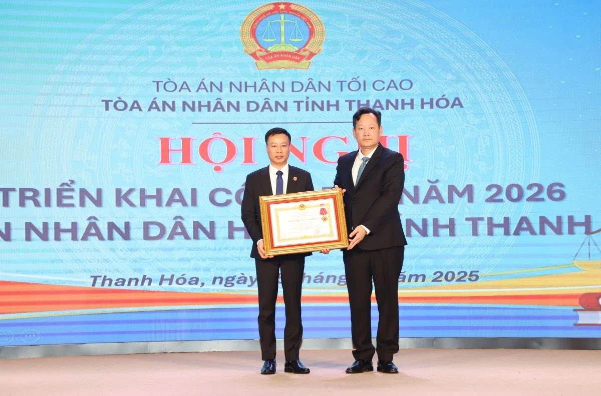 Tòa án Nhân dân hai cấp tổng kết nhiệm vụ năm 2025