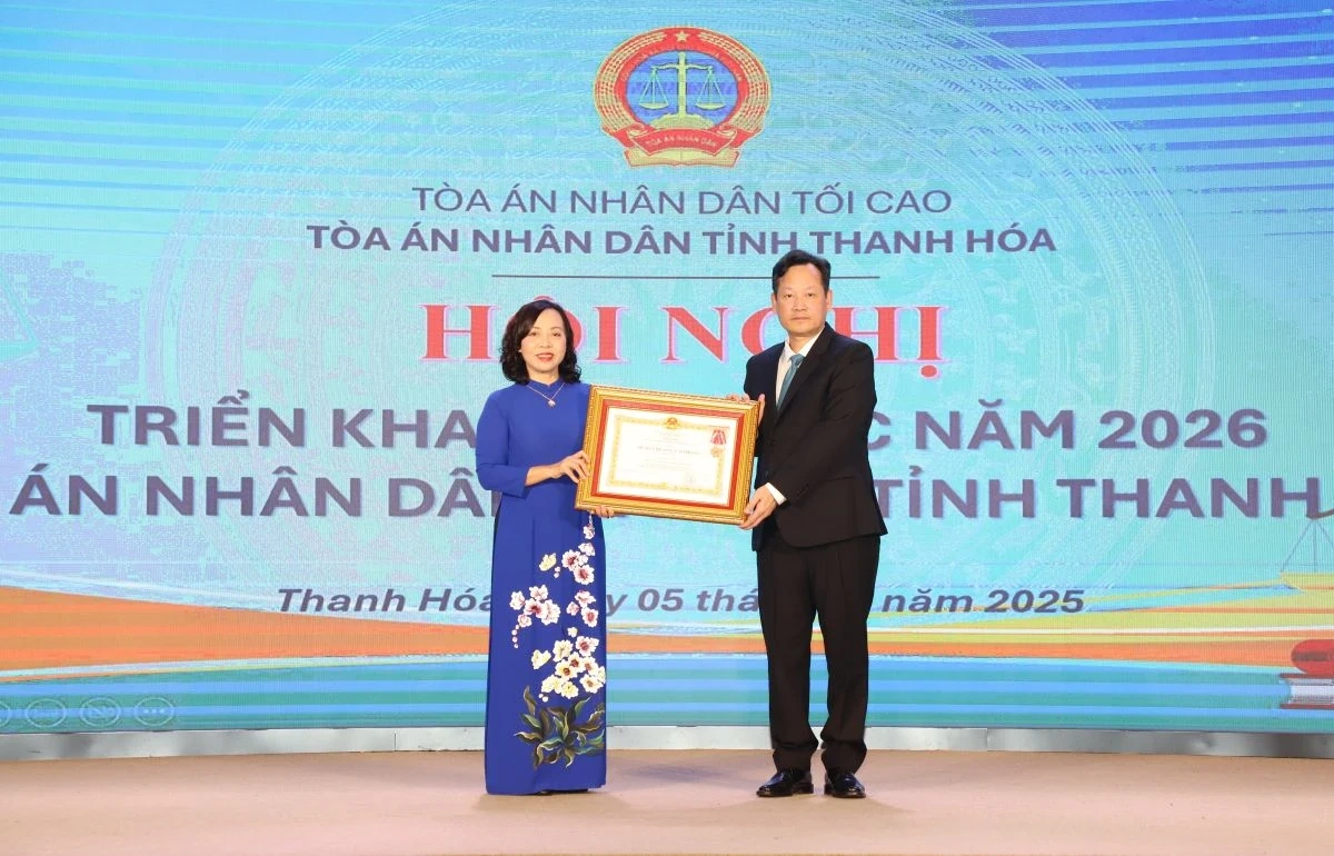 Tòa án Nhân dân hai cấp tổng kết nhiệm vụ năm 2025
