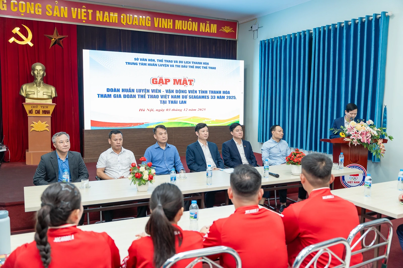 Thăm, động viên các HLV, VĐV Thanh Hóa dự SEA Games 33