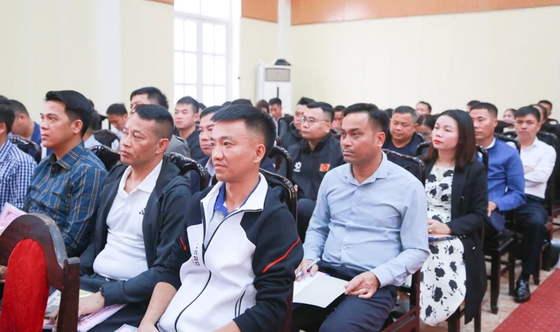 200 học viên tập huấn nghiệp vụ TDTT theo chương trình xây dựng nông thôn mới