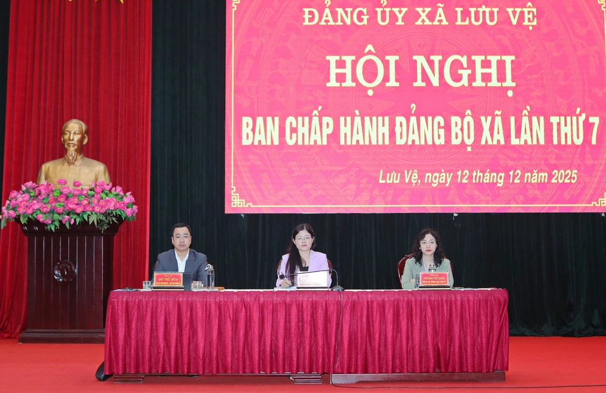 Năm 2026, xã Lưu Vệ phấn đấu tốc độ tăng tổng giá trị sản phẩm trên địa bàn đạt 11,5%