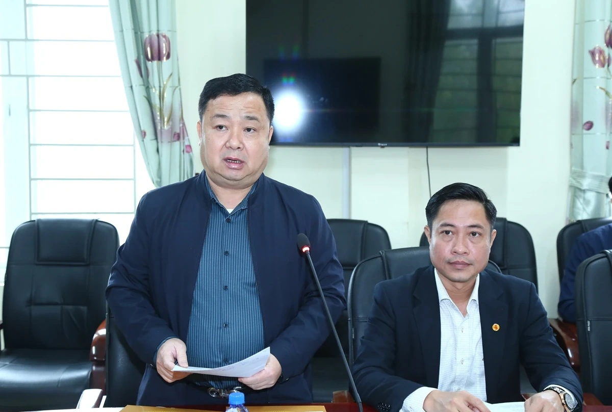 Phó Bí thư Thường trực Tỉnh ủy Nguyễn Hồng Phong thăm, làm việc tại xã Biện Thượng và Vĩnh Lộc