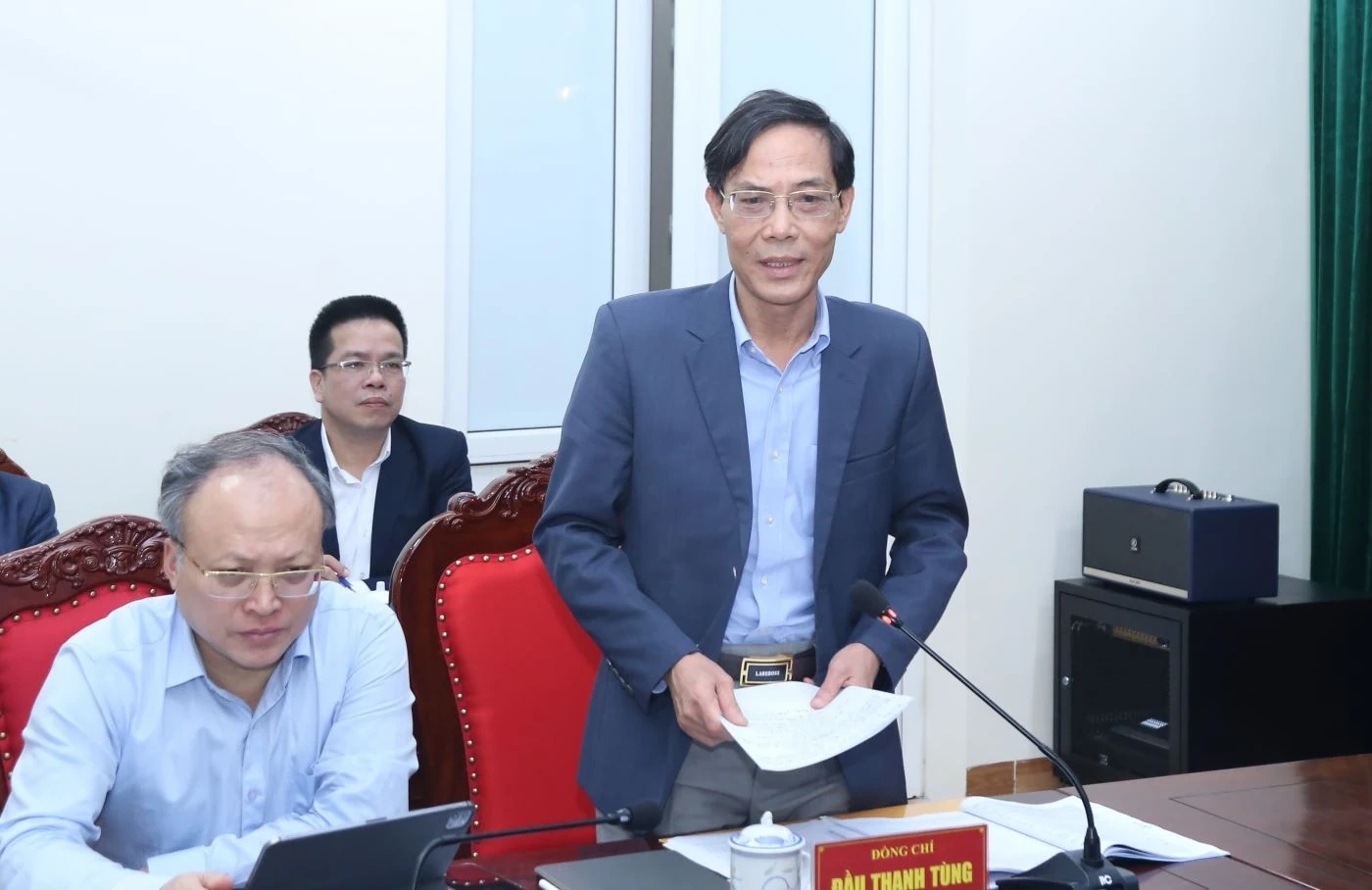 Chủ tịch UBND tỉnh Nguyễn Hoài Anh làm việc với Sở VH,TT&DL về tình hình thực hiện nhiệm vụ giai đoạn 2021-2025