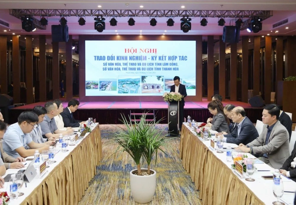 Ký kết hợp tác lĩnh vực văn hóa, thể thao và du lịch giữa Thanh Hóa và Lâm Đồng