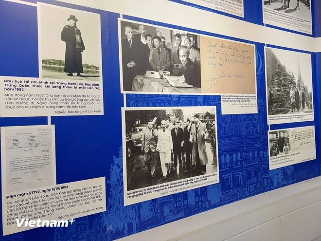 Trưng bày 300 hiện vật về hoạt động của Bác Hồ ở quê hương Cách mạng tháng Mười