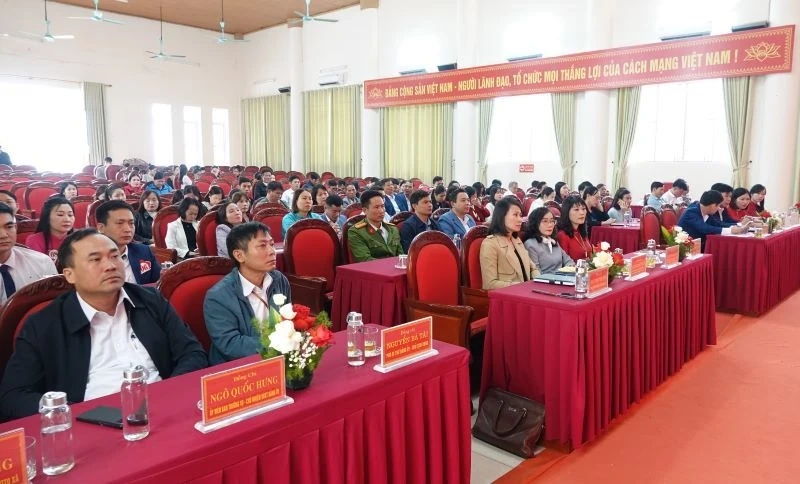 Chung kết cuộc thi tìm hiểu Nghị quyết Đại hội Đảng các cấp tại xã Quảng Ninh