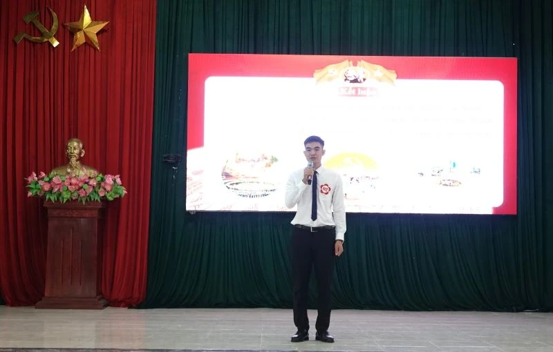 Chung kết cuộc thi tìm hiểu Nghị quyết Đại hội Đảng các cấp tại xã Quảng Ninh