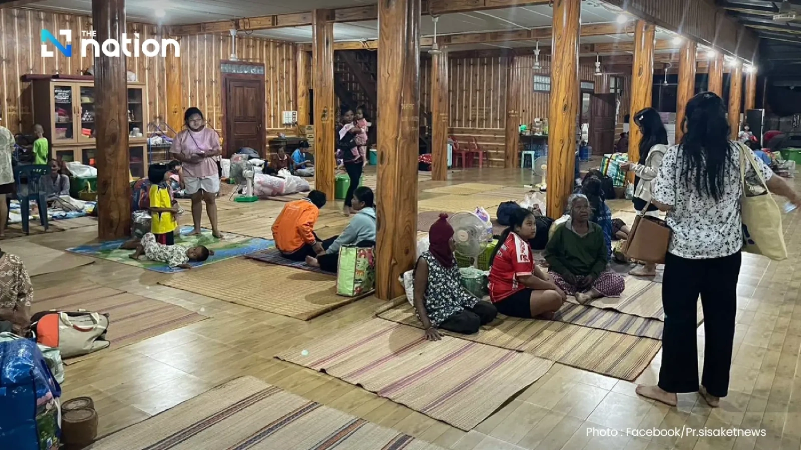 Thái Lan ban bố lệnh sơ tán khẩn cấp sau vụ đấu súng ở biên giới với Campuchia