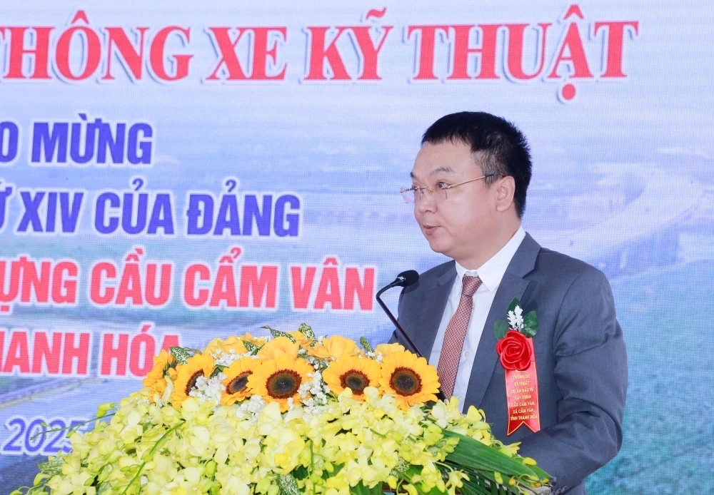 Thông xe kỹ thuật Dự án đầu tư xây dựng cầu Cẩm Vân