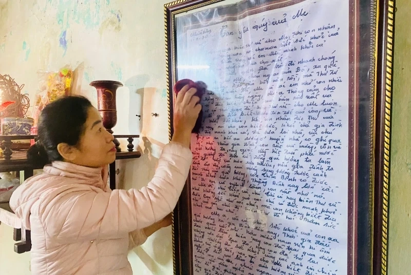 Di thư của người lính (Bài 5): Bức thư duy nhất, là kỷ vật thiêng liêng