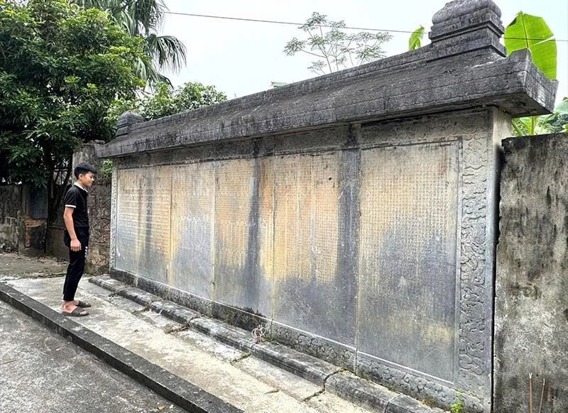 Dấu tích Đền thờ Thạc quận công Lê Thì Hải ở xã Thọ Phú