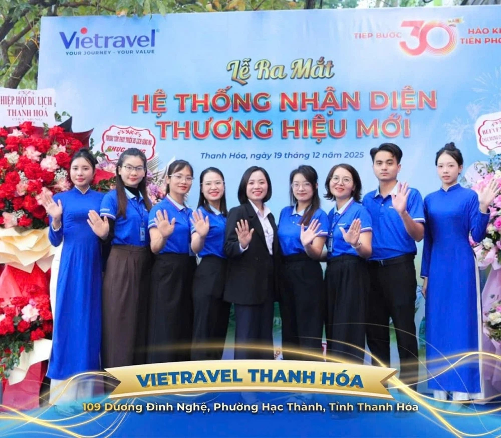 Vietravel ra mắt nhận diện thương hiệu mới, đánh dấu 30 năm phát triển - vươn mình cùng đất nước