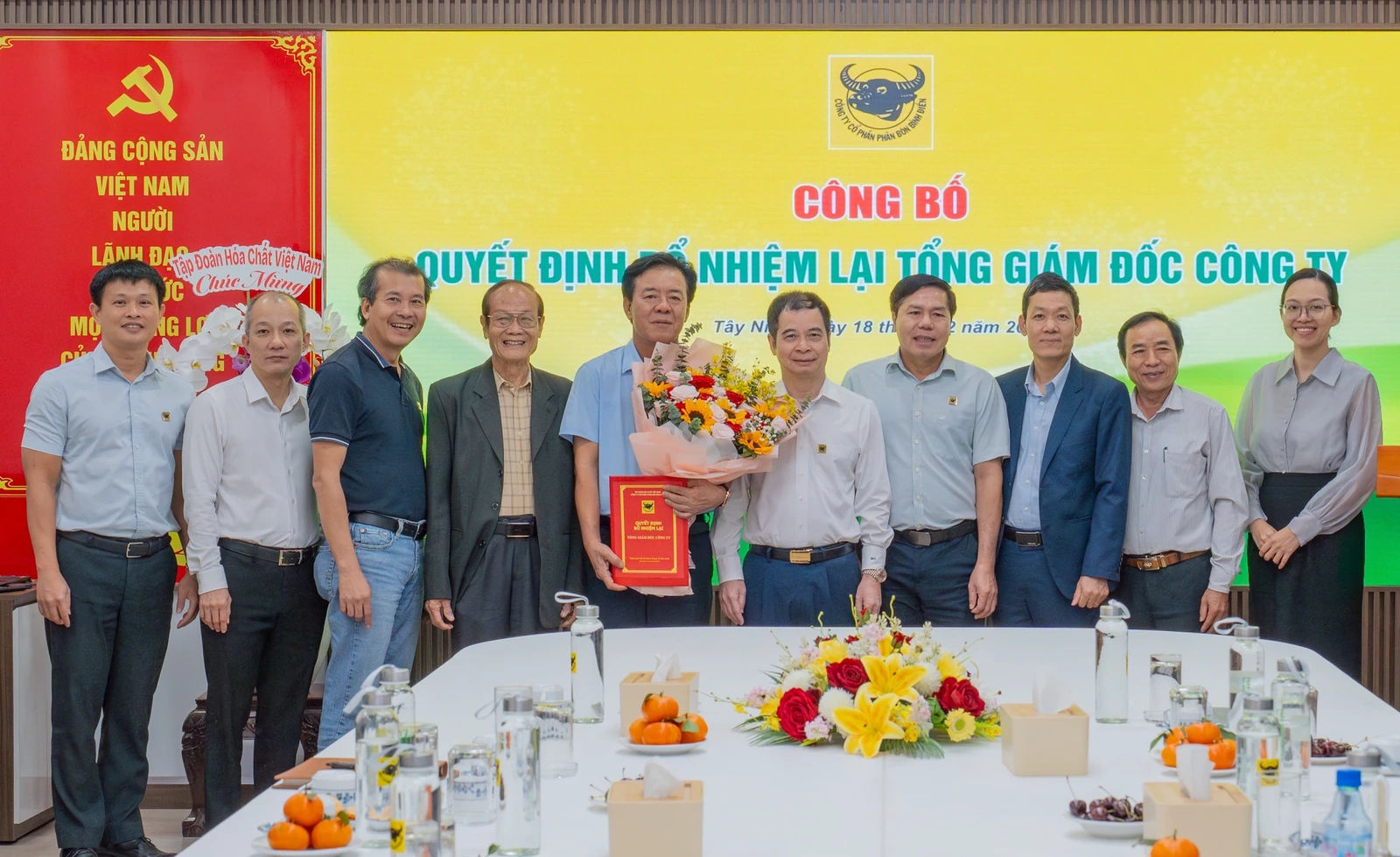 HĐQT Công ty Cổ phần phân bón Bình Điền bổ nhiệm lại Tổng Giám đốc Ngô Văn Đông