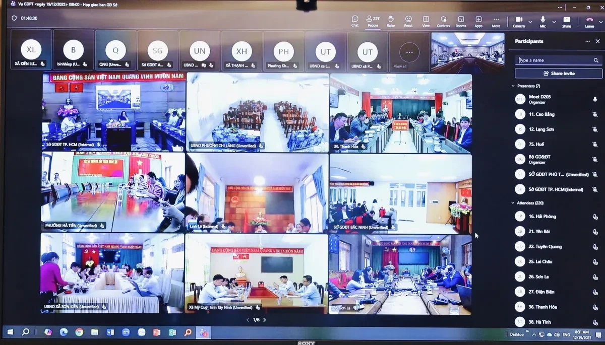 Bộ GD&ĐT: Sắp xếp trường học cần thận trọng, không sáp nhập cơ học