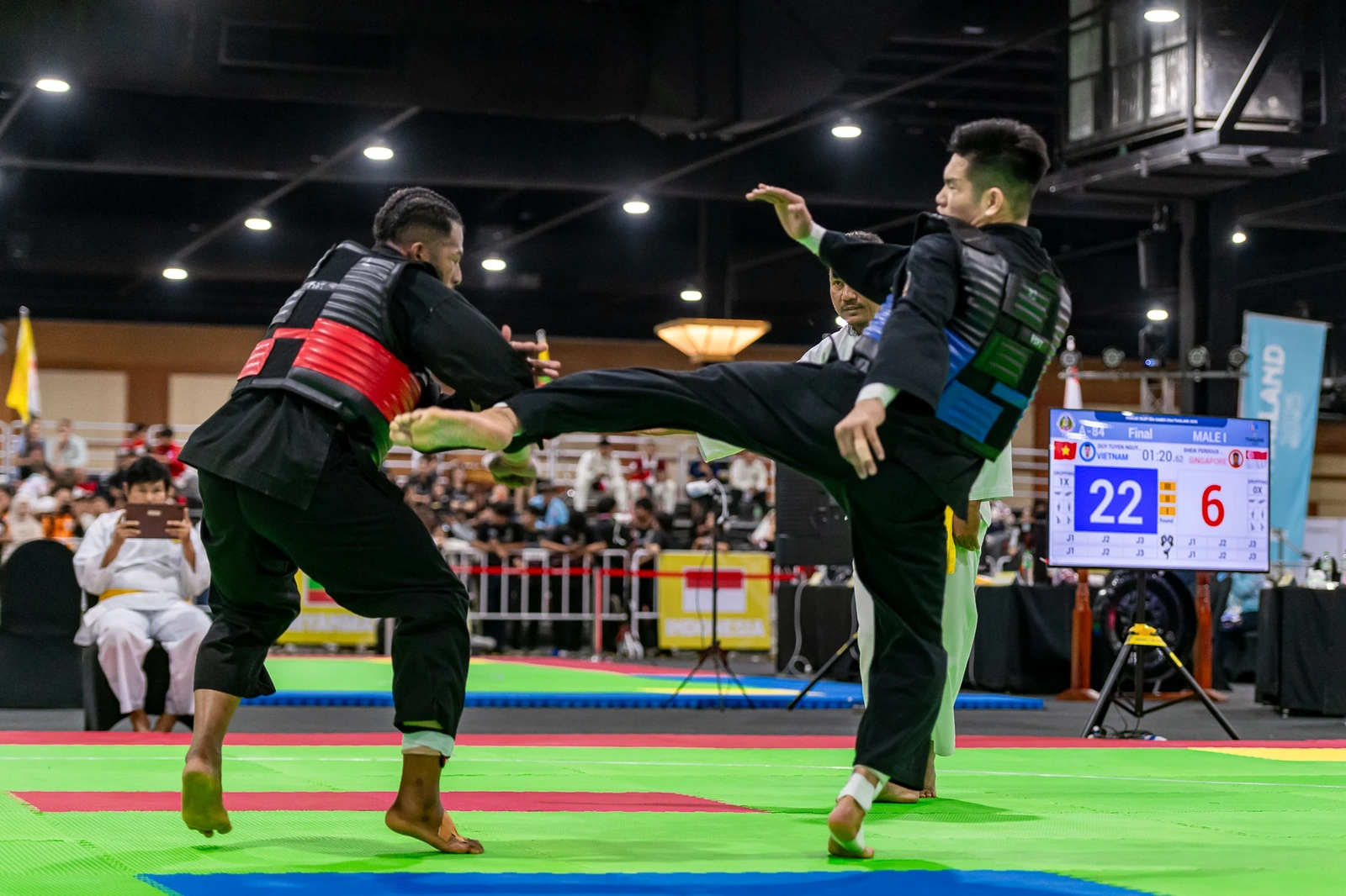Duy Tuyến vô địch lần thứ 5, Pencak Silat Việt Nam hoàn thành chỉ tiêu tại SEA Games 33