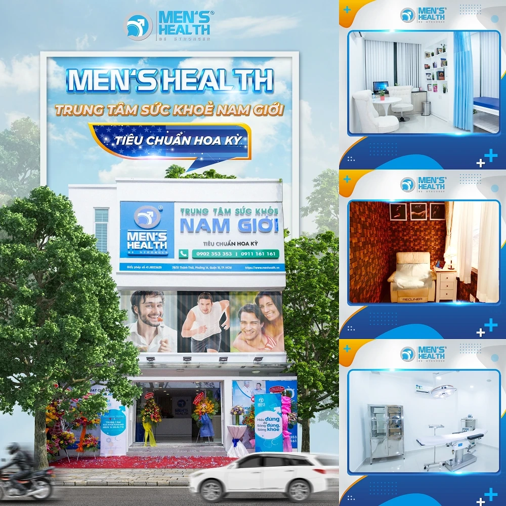 Trung tâm sức khỏe nam giới Mens Health: Điểm đến tin cậy cho hành trình chăm sóc toàn diện sức khỏe phái mạnh