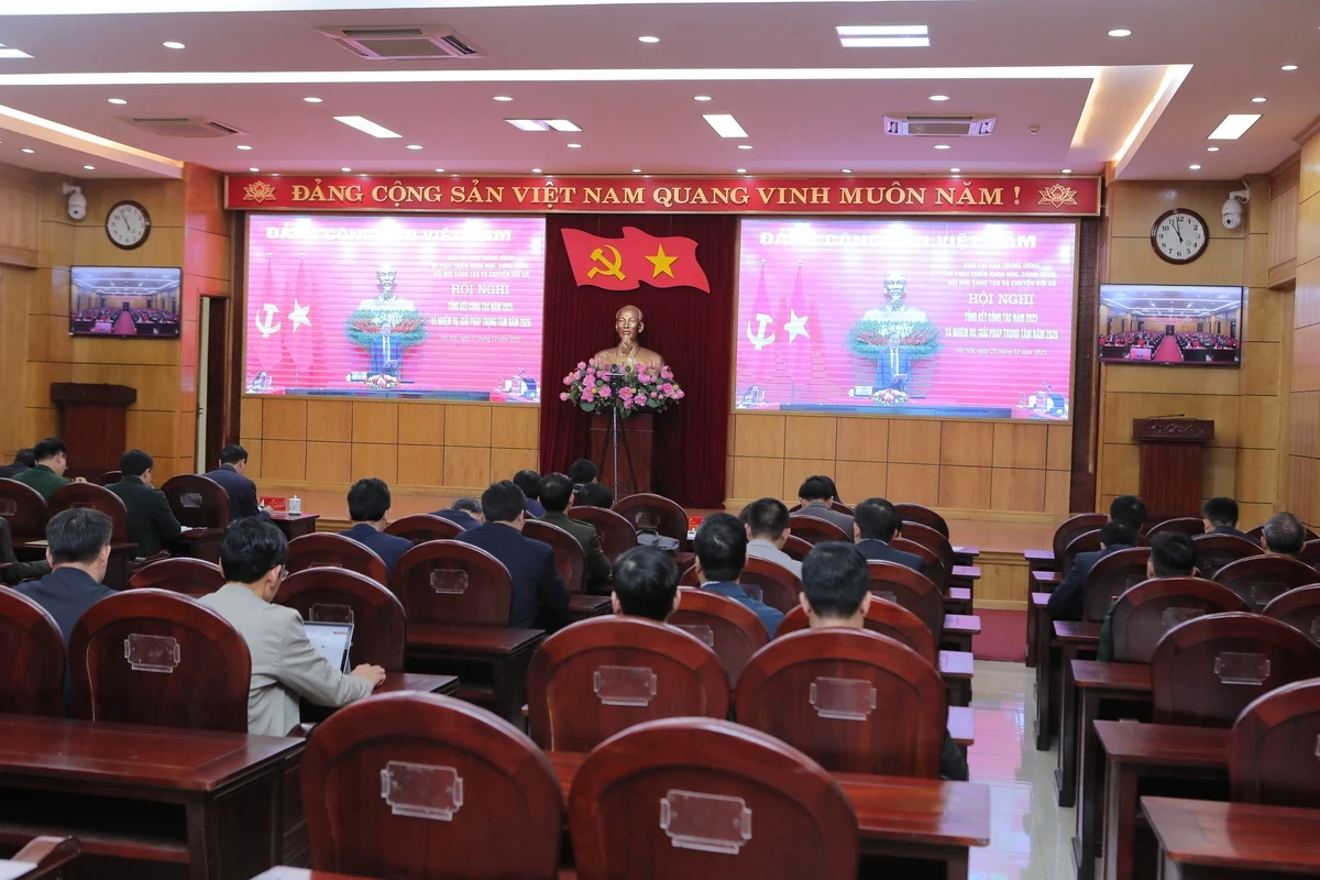 Năm 2026 là năm “hành động đột phá, lan tỏa kết quả” phát triển KHCN, đổi mới sáng tạo và chuyển đổi số