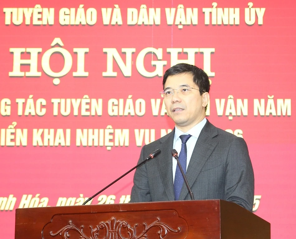 Tổng kết công tác tuyên giáo và dân vận năm 2025, triển khai nhiệm vụ năm 2026