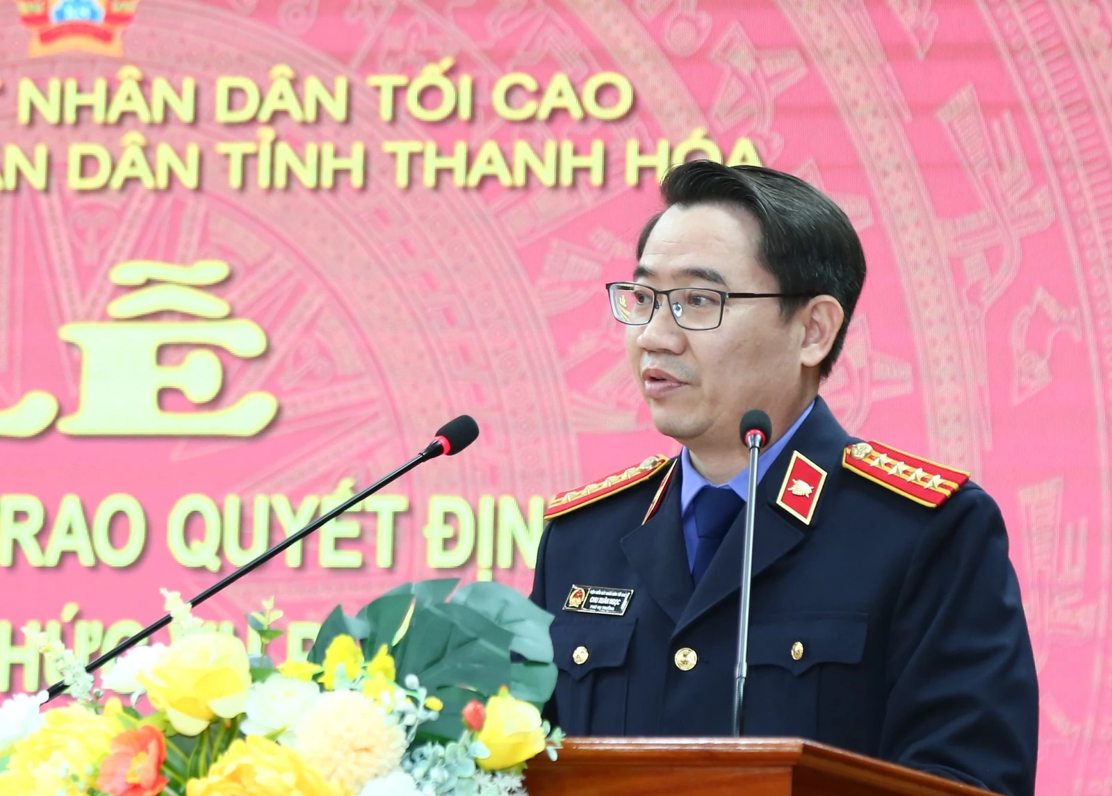 Thanh Hóa có tân Phó Viện trưởng VKSND tỉnh