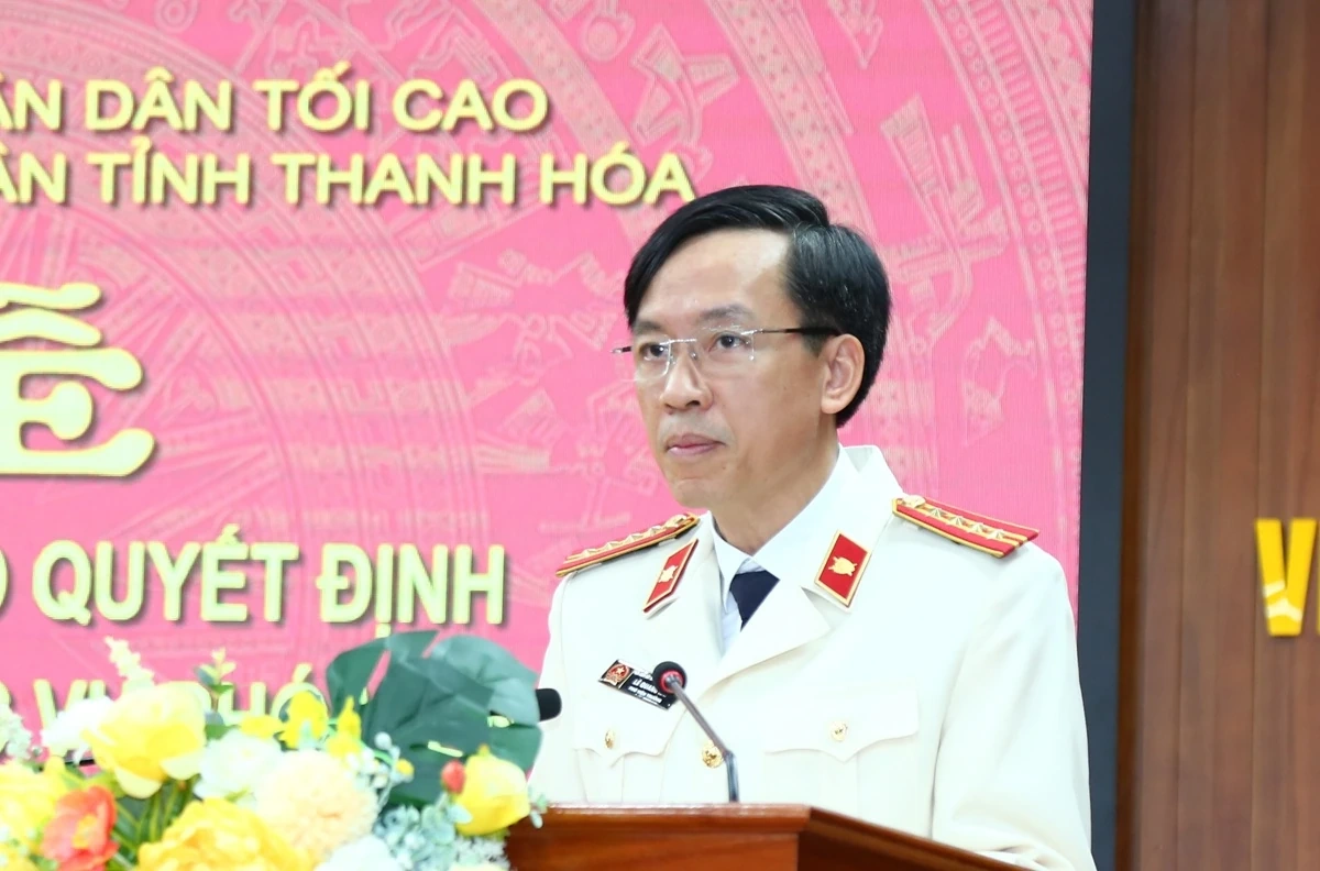 Thanh Hóa có tân Phó Viện trưởng VKSND tỉnh
