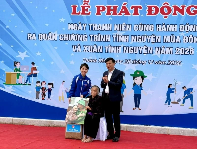 Phát động ra quân Tình nguyện mùa Đông 2025 - Xuân tình nguyện 2026