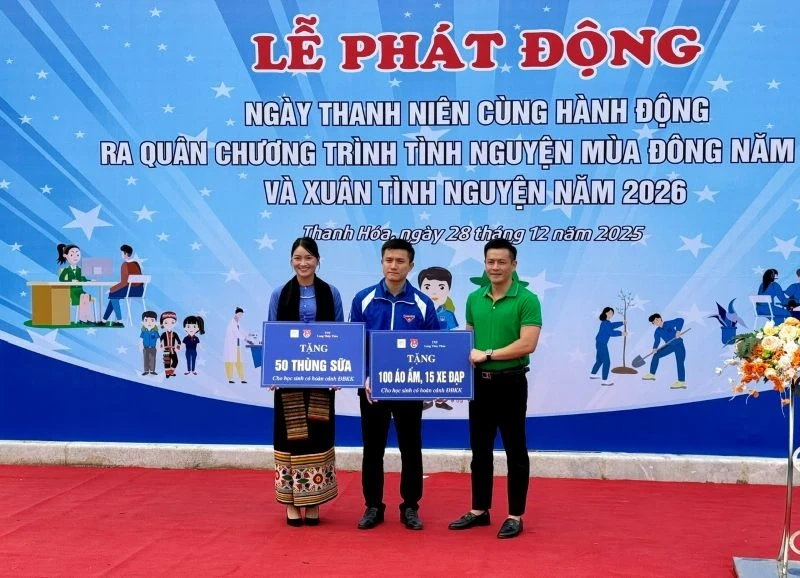 Phát động ra quân Tình nguyện mùa Đông 2025 - Xuân tình nguyện 2026