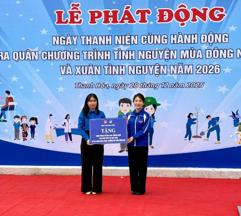 Phát động ra quân Tình nguyện mùa Đông 2025 - Xuân tình nguyện 2026