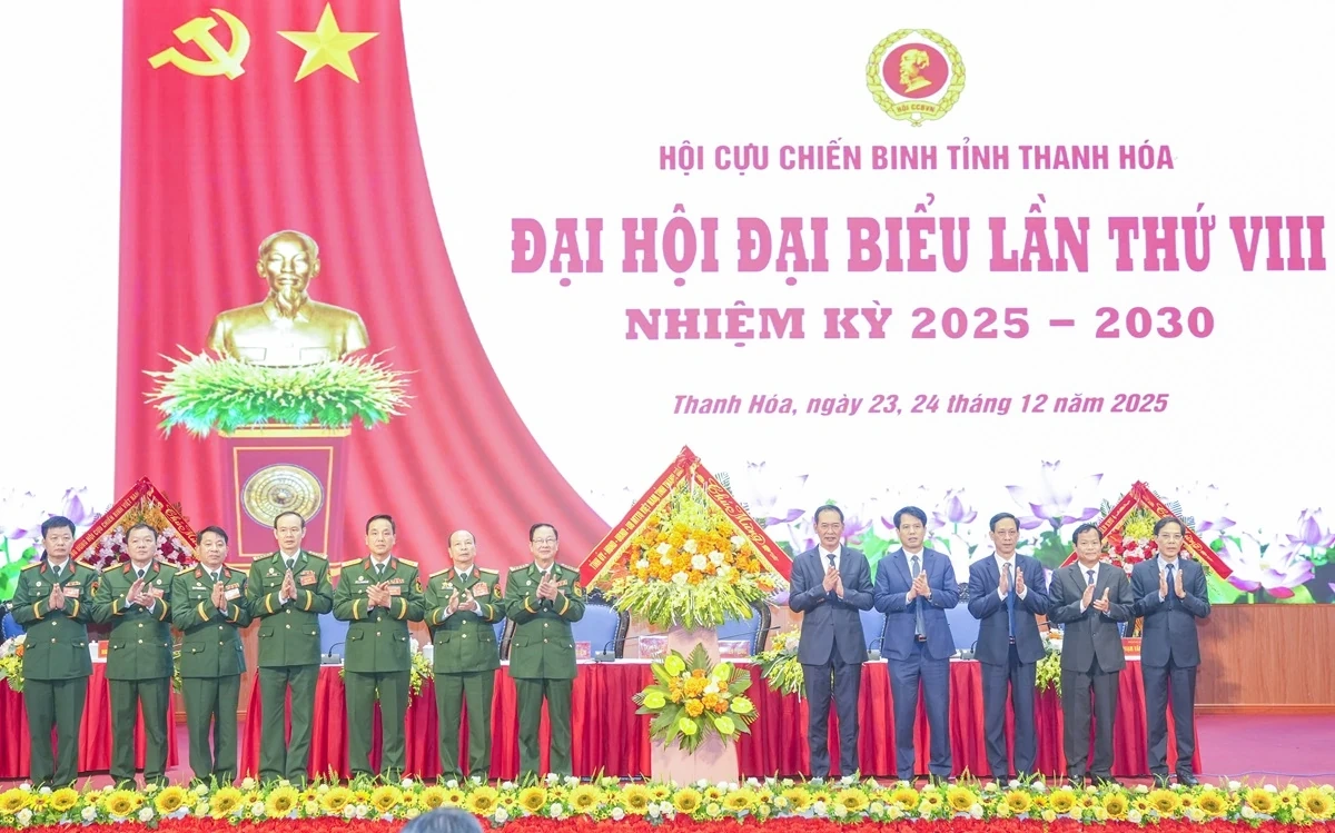 Xây dựng Hội CCB Thanh Hóa vững mạnh toàn diện, bảo đảm đồng bộ, thống nhất với chính quyền địa phương 2 cấp
