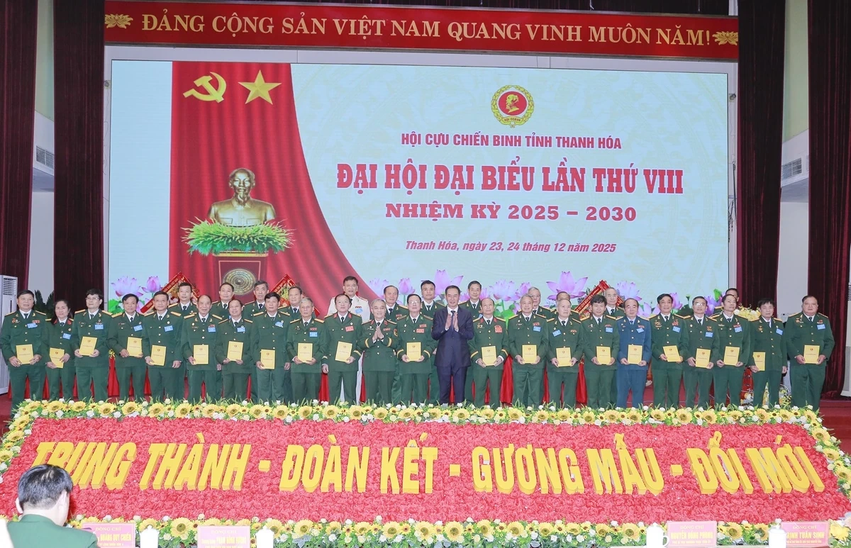 Xây dựng Hội CCB Thanh Hóa vững mạnh toàn diện, bảo đảm đồng bộ, thống nhất với chính quyền địa phương 2 cấp