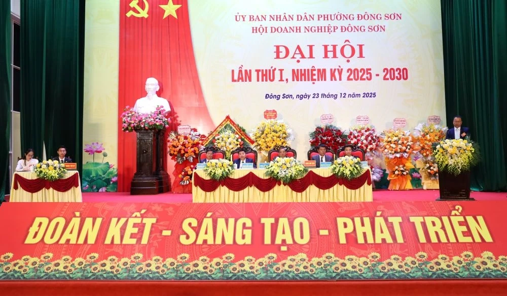 Đưa cộng đồng doanh nghiệp phường Đông Sơn lớn mạnh xứng tầm lợi thế